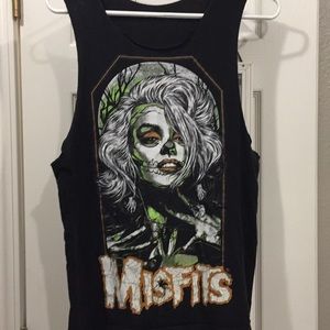 Misfits altered distressed cut off VINTAGE
